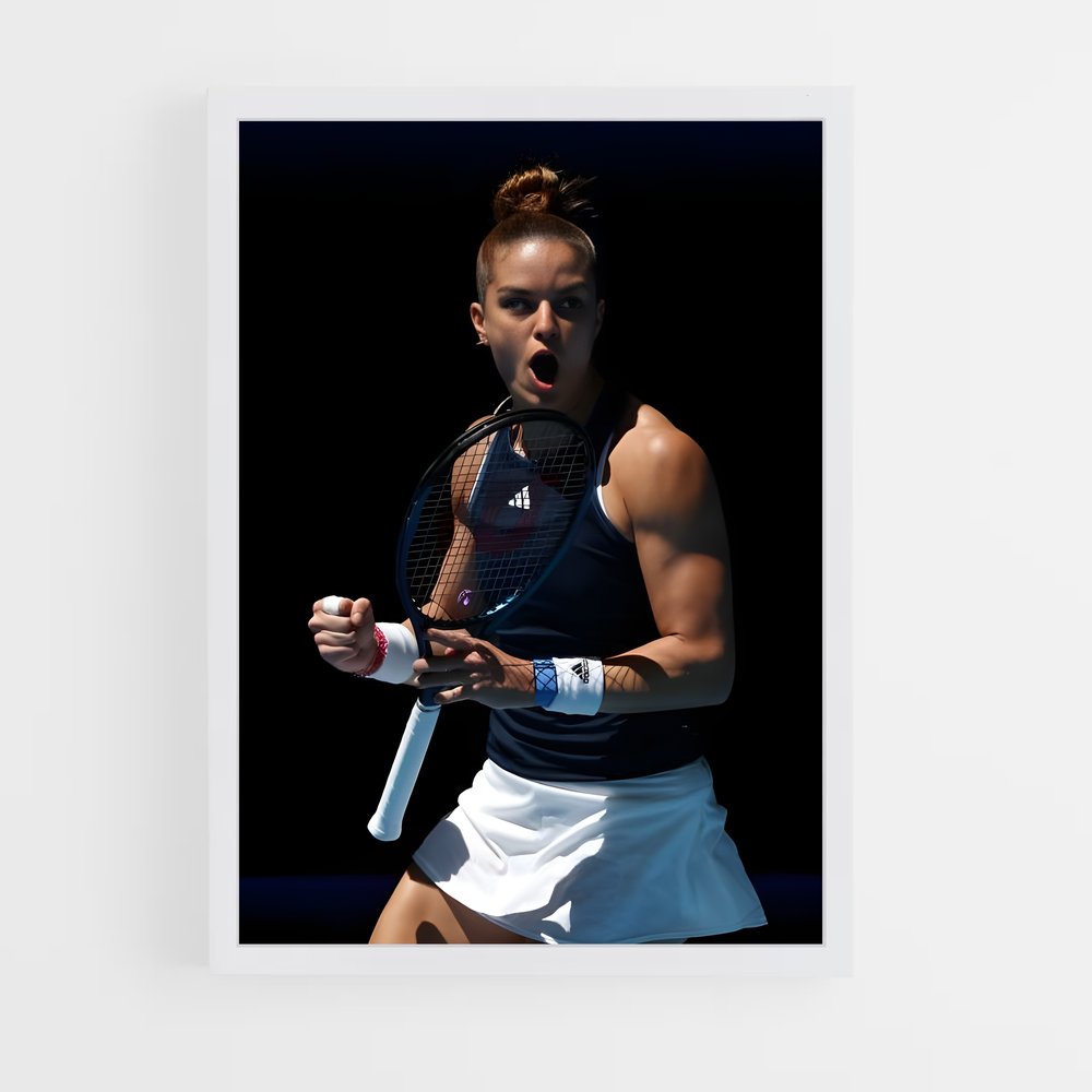 Poster Maria sakkari – affiche Tennis (vue 3)